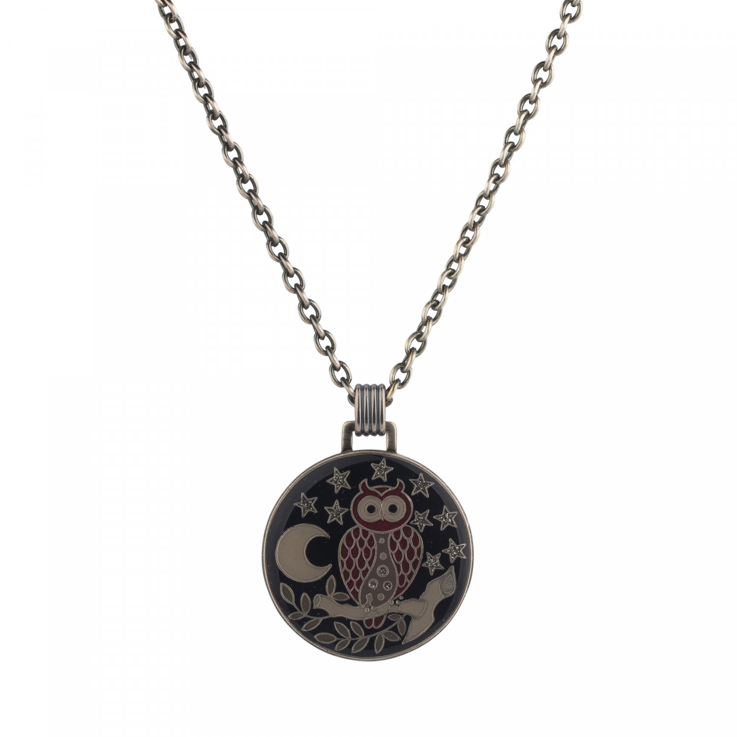 

Колье из бижутерного сплава с эмалью 55 см Clara Bijoux B26118-18 BW, B26118-18 BW