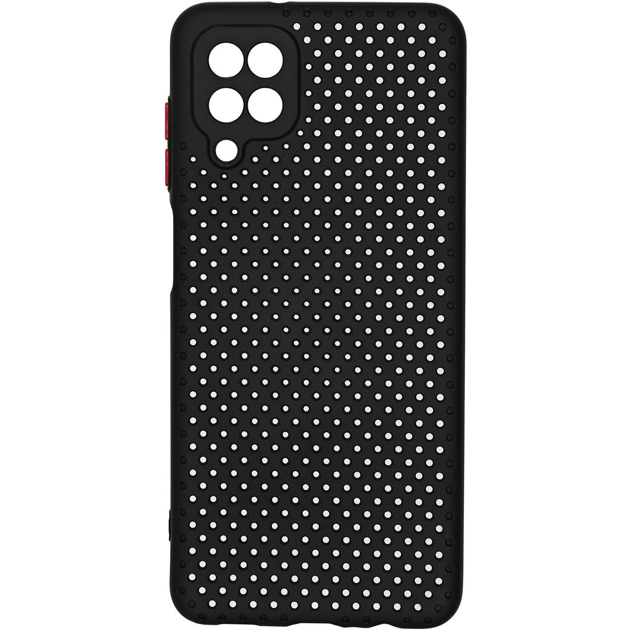 фото Чехол для смартфона carmega для samsung galaxy m12 dot black (car-sc-smglm12dtbk)