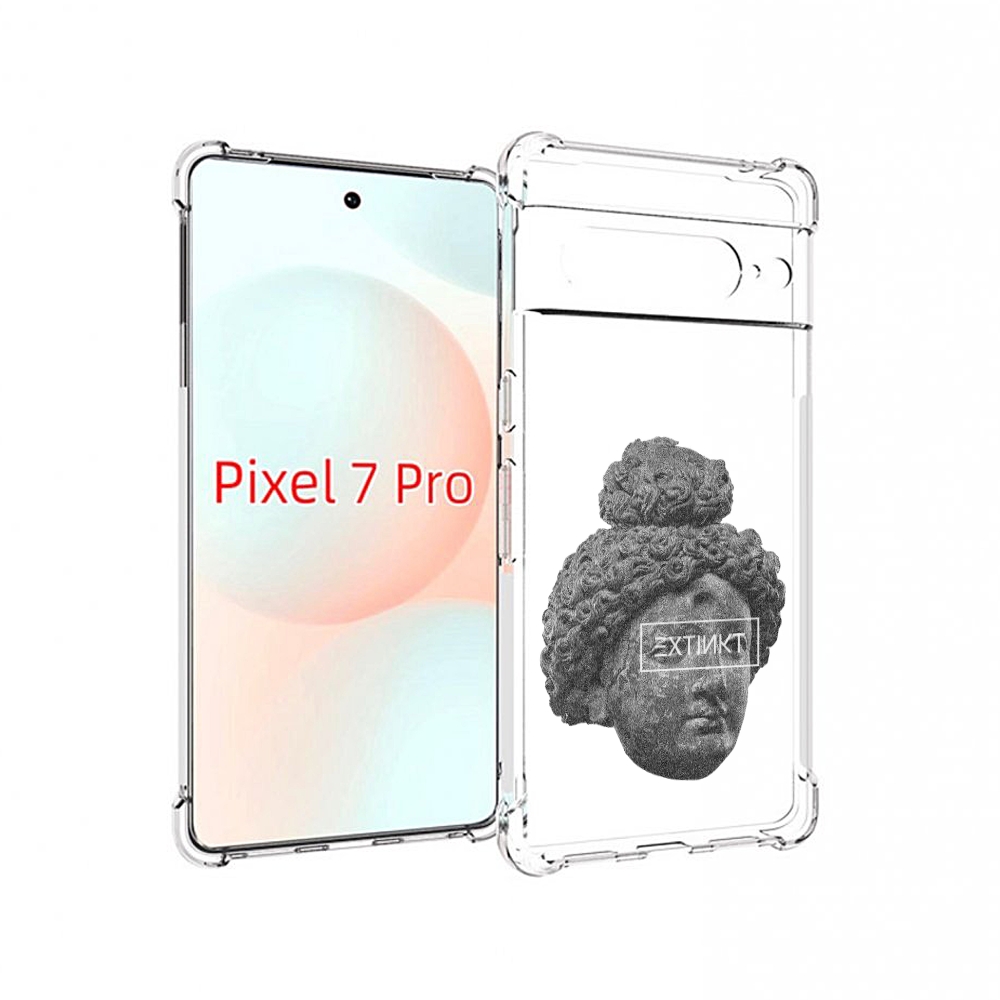 

Чехол Mypads Каменное Лицо Девушки Для Google Pixel 7 Pro, Прозрачный, Tocco