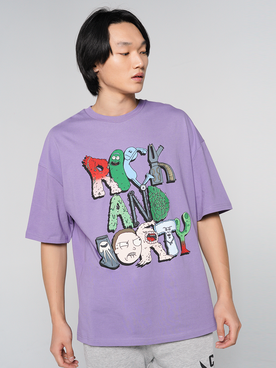 

Футболка мужская ТВОЕ 84703 фиолетовая L, 84703