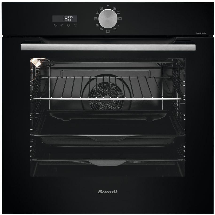 

Встраиваемый электрический духовой шкаф Brandt BOP7533B черный, BOP7533B