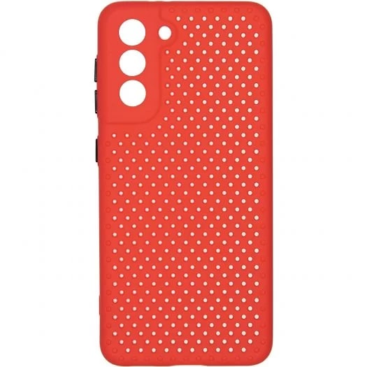 фото Чехол carmega для samsung galaxy s21 dot red (car-sc-smgls21dtrd)