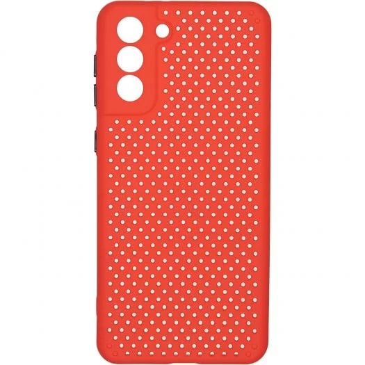 фото Чехол carmega для samsung galaxy s21 plus dot red (car-sc-smgls21pdrd)