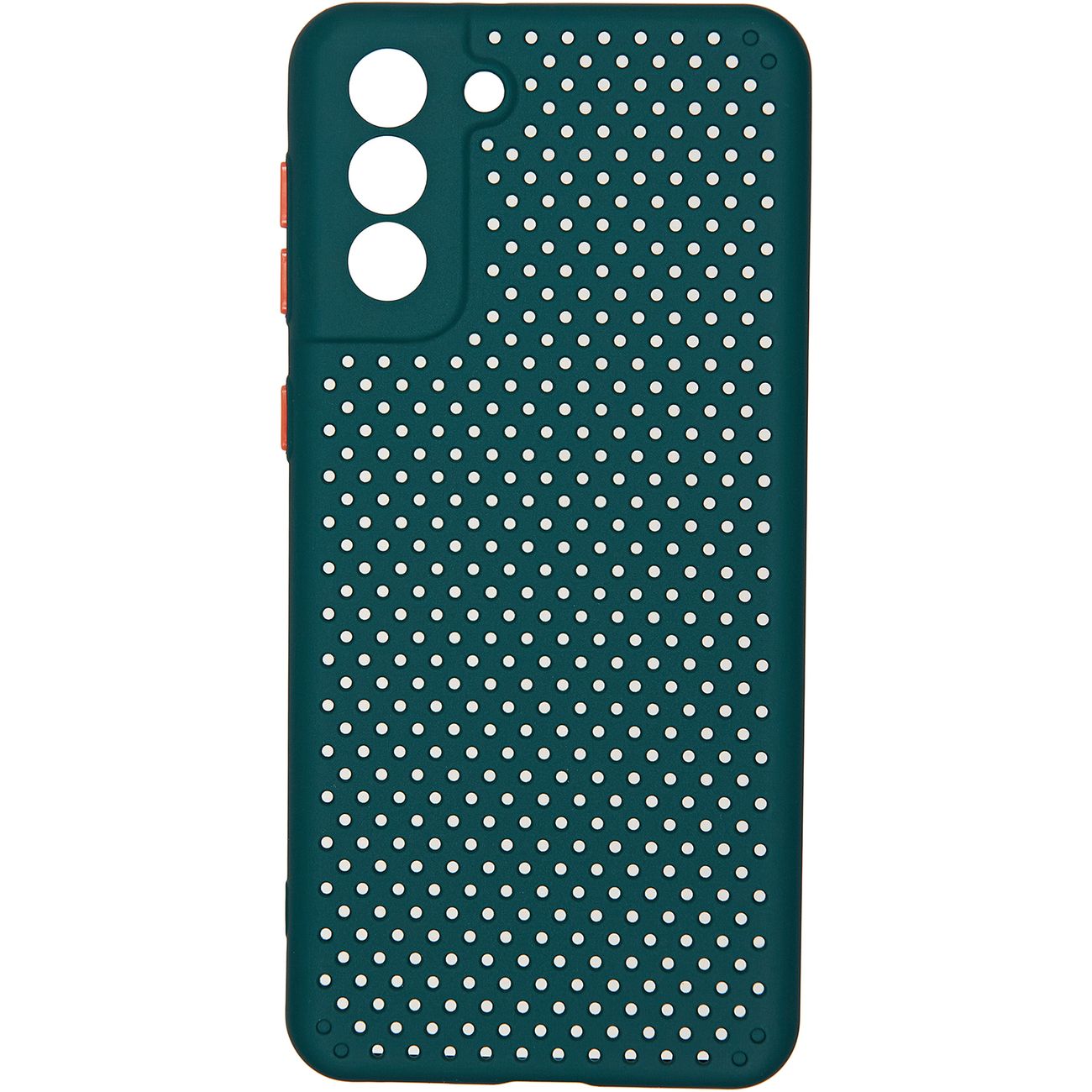 фото Чехол carmega для samsung galaxy s21 plus dot green (car-sc-smgls21pdgn)