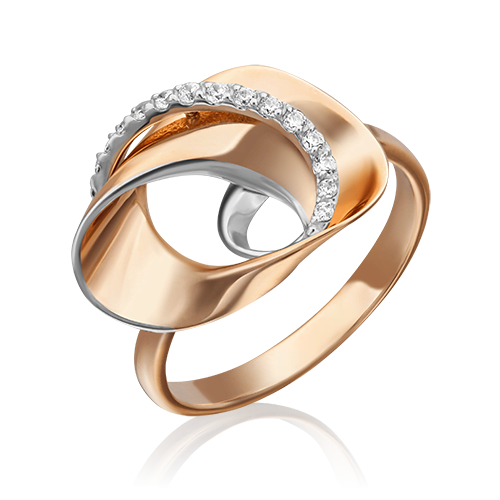 

Кольцо из золота с фианитом р.16 PLATINA jewelry 01-5289-00-401-1111-23, 01-5289-00-401-1111-23