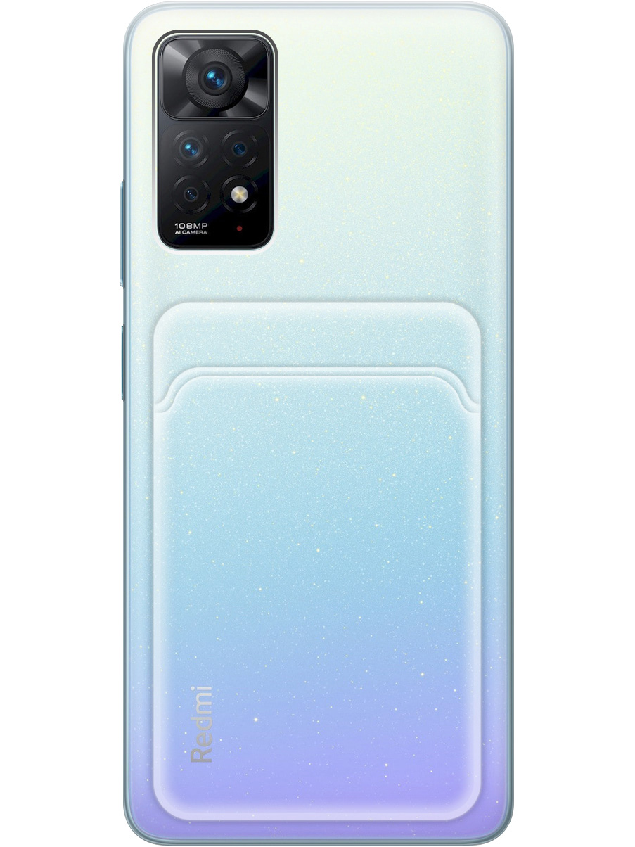 

Силиконовый чехол на Xiaomi Redmi Note 11 Pro прозрачный, 20012072