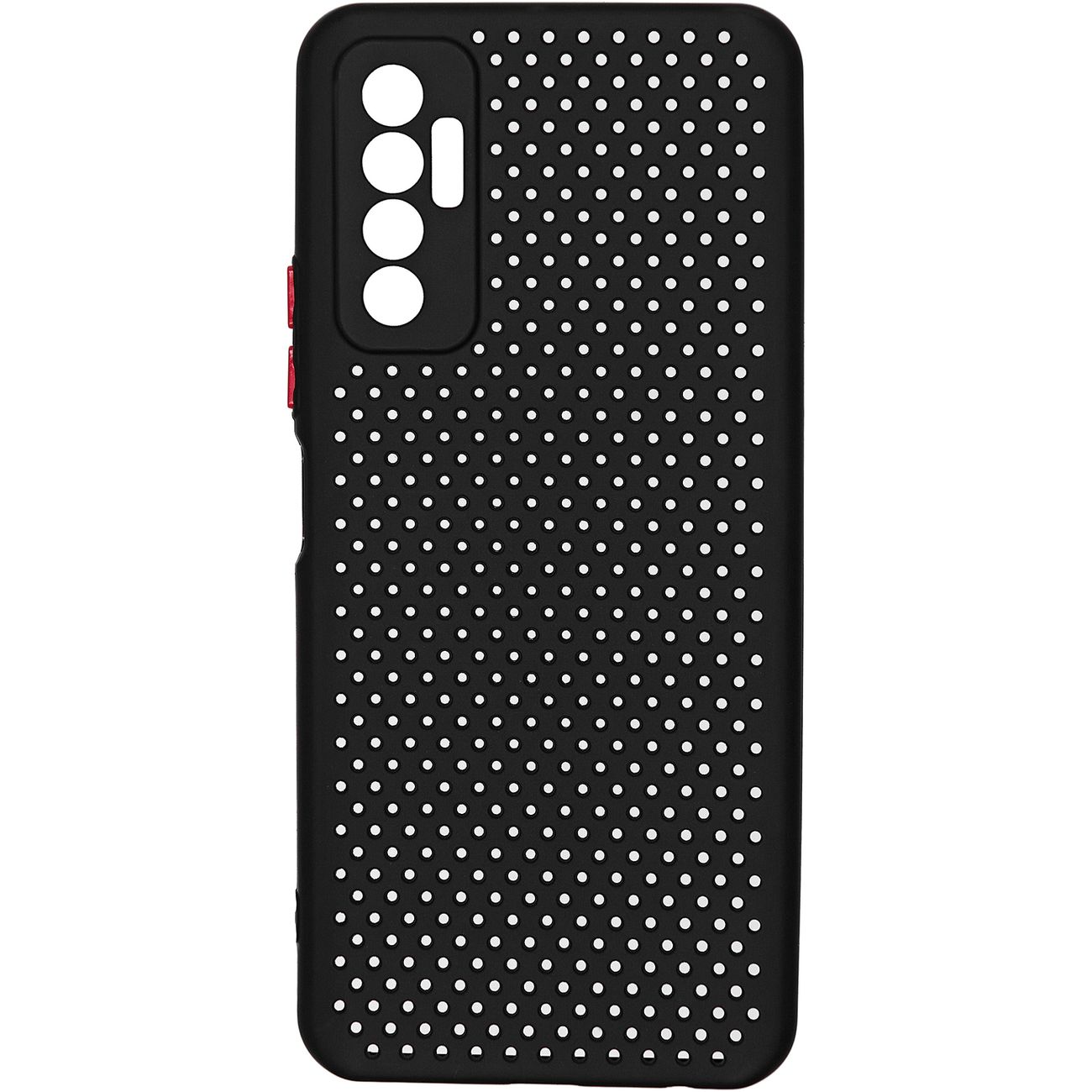 фото Чехол carmega для tecno camon 17 pro dot black (car-sc-tccm17pdtbk)