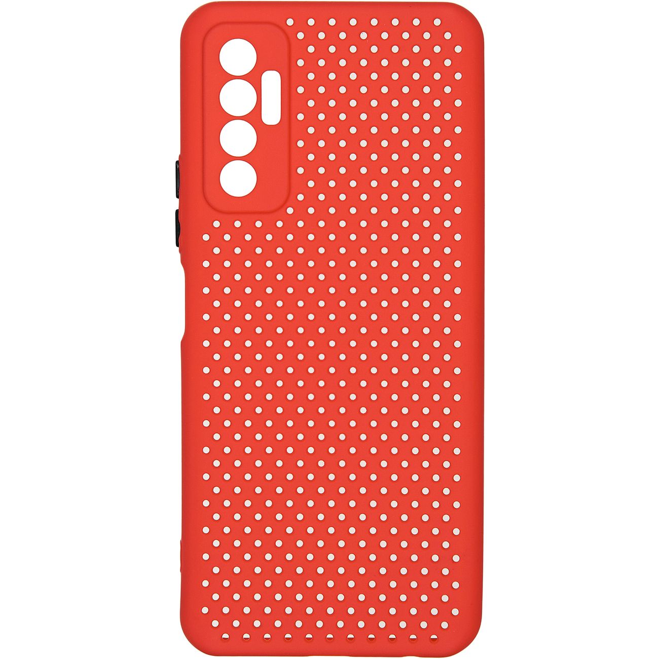 фото Чехол carmega для tecno camon 17 pro dot red (car-sc-tccm17pdtrd)