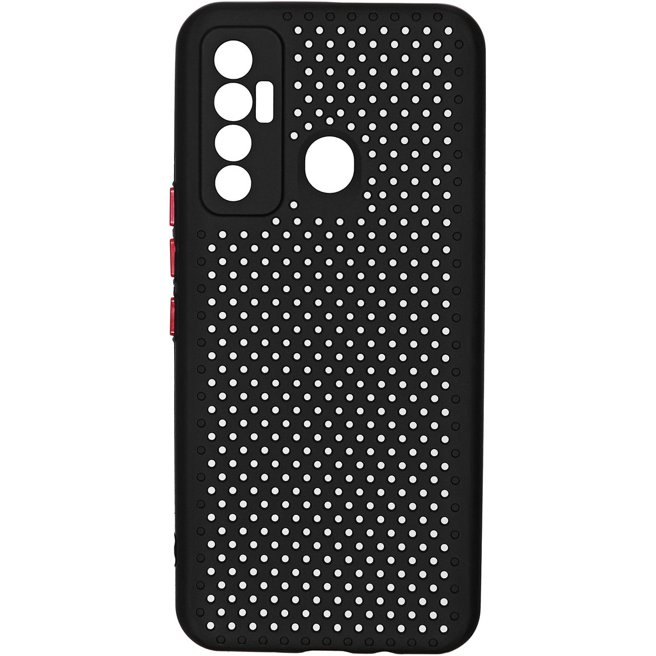 фото Чехол carmega для tecno camon 17 dot black (car-sc-tccm17dtbk)