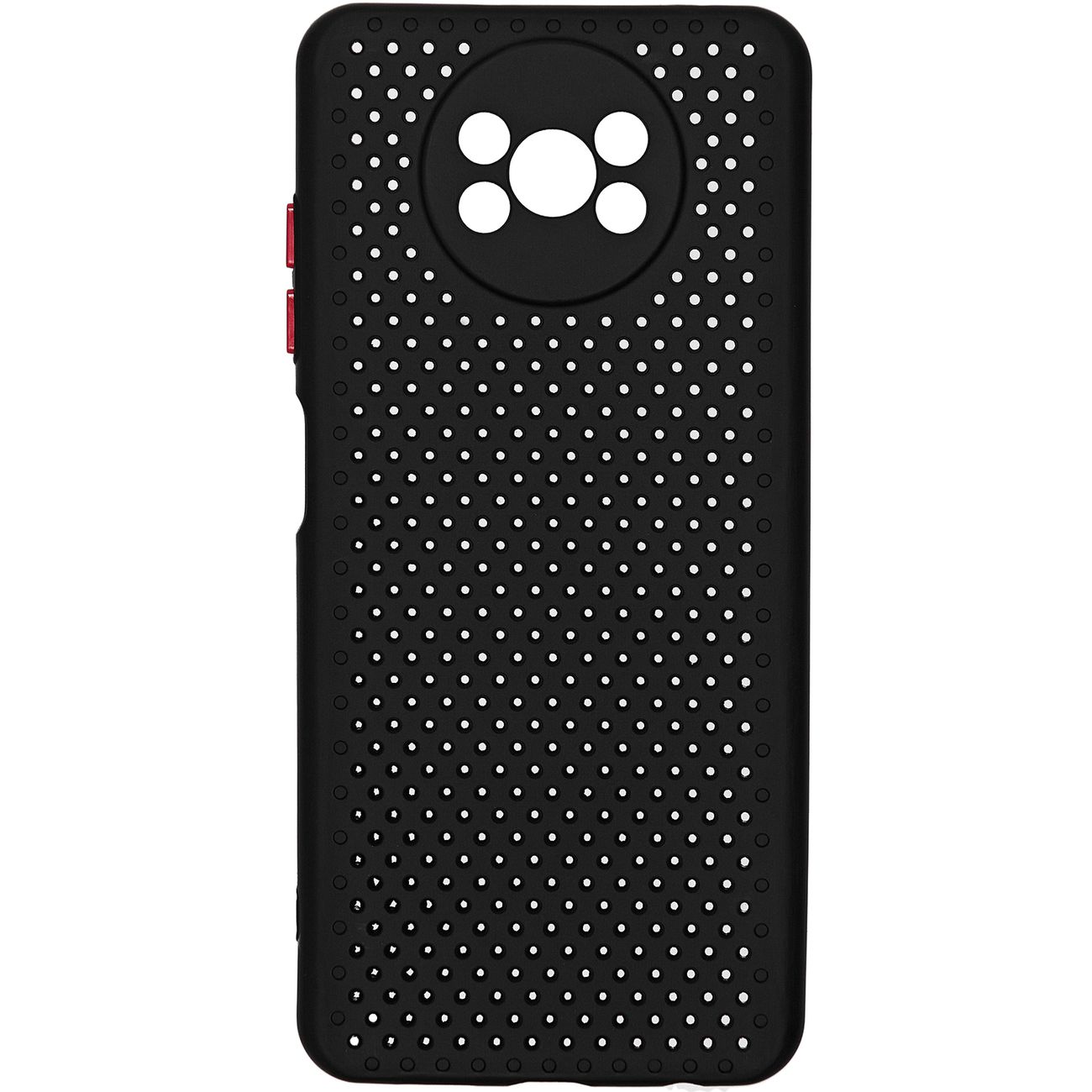 фото Чехол carmega для xiaomi poco x3 nfc dot black (car-sc-xmx3dtbk)