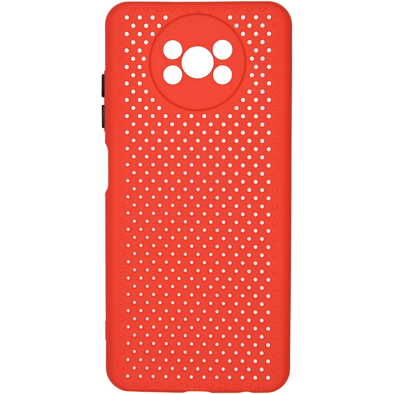 фото Чехол carmega для xiaomi poco x3 nfc dot red