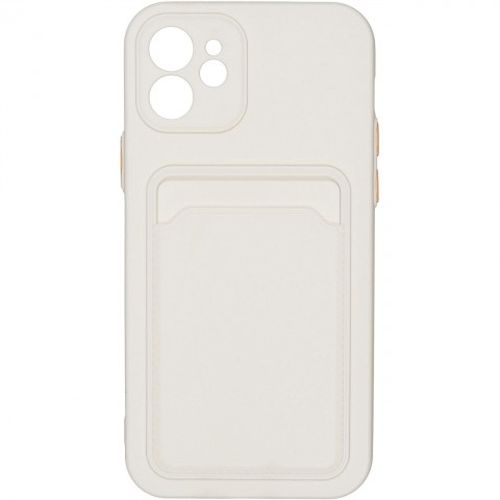 фото Чехол carmega для iphone 12 card white