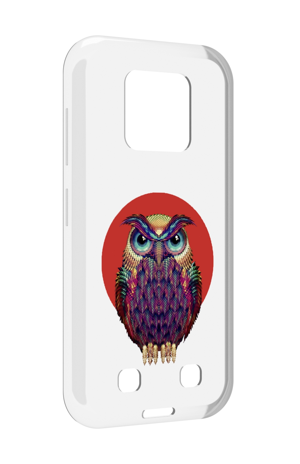 

Чехол MyPads Сова 3 для Oukitel WP18, Прозрачный, Tocco