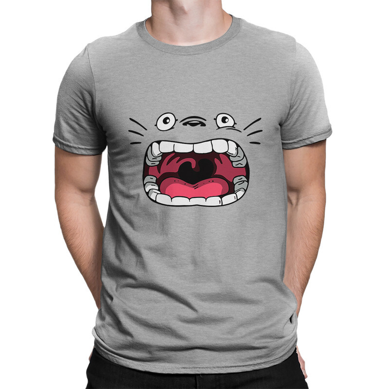 

Футболка мужская Dream Shirts Тоторо Кричит 331143222 серая XS, Серый, Тоторо Кричит 331143222