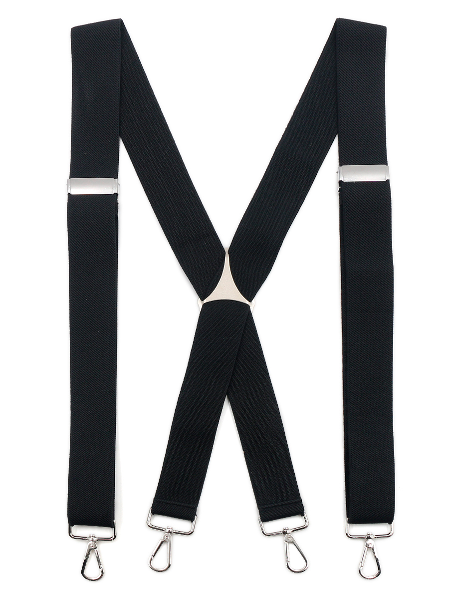 Подтяжки унисекс GENTLETEAM Suspenders-Classic черные