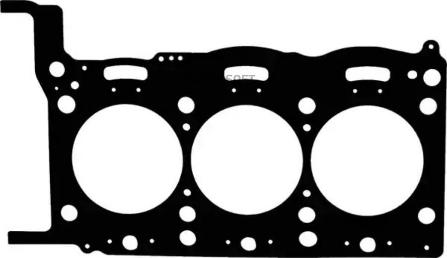 

Прокладка гбц audi a8/q7 3.0tdi 24v v6 cdta/cjga mls 1.68mm 1/3zyl 07>