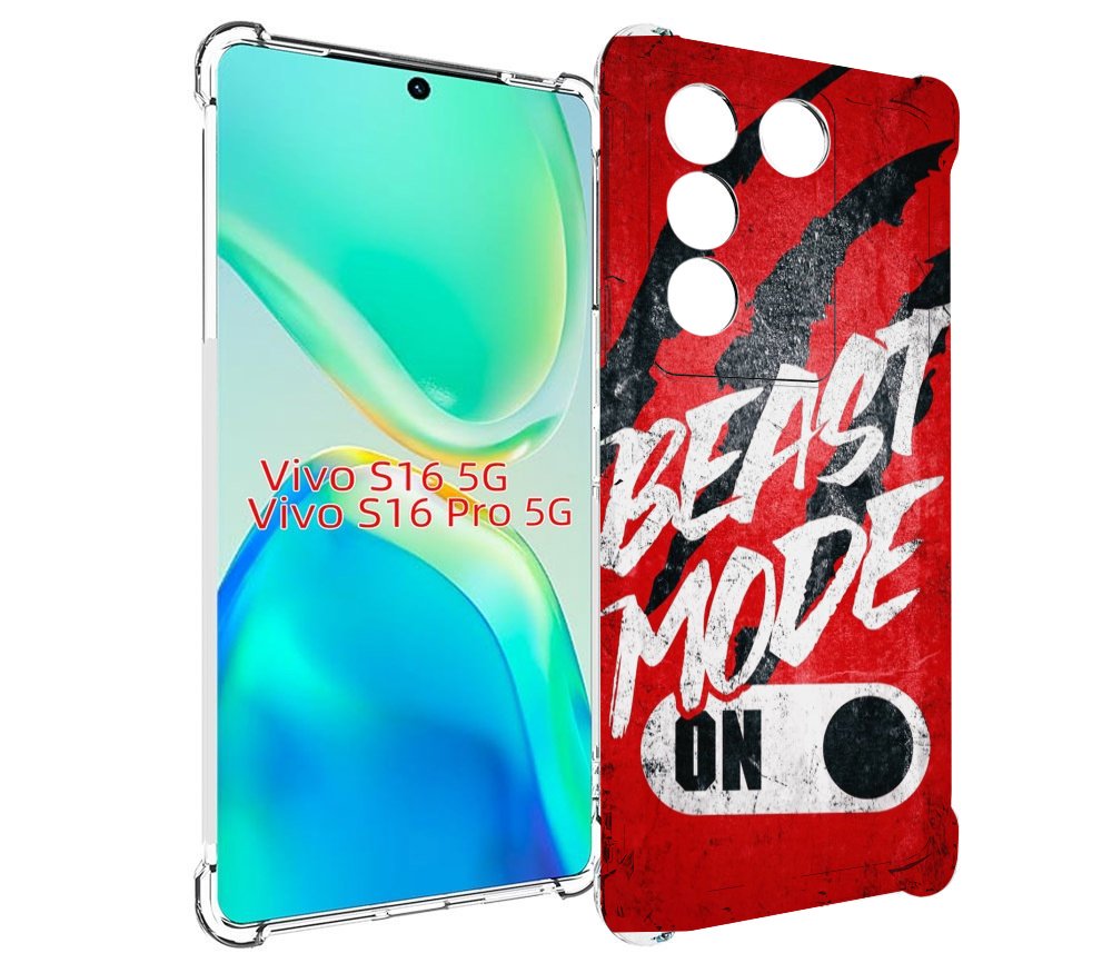 

Чехол MyPads BEAST inside You для Vivo S16 5G / S16 Pro 5G / V27 / V27 Pro, Tocco