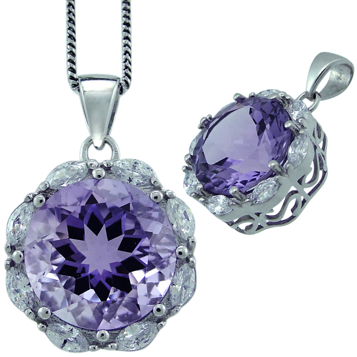 

Кулон из серебра с аметистом Balex Jewellery 3405935233, 3405935233
