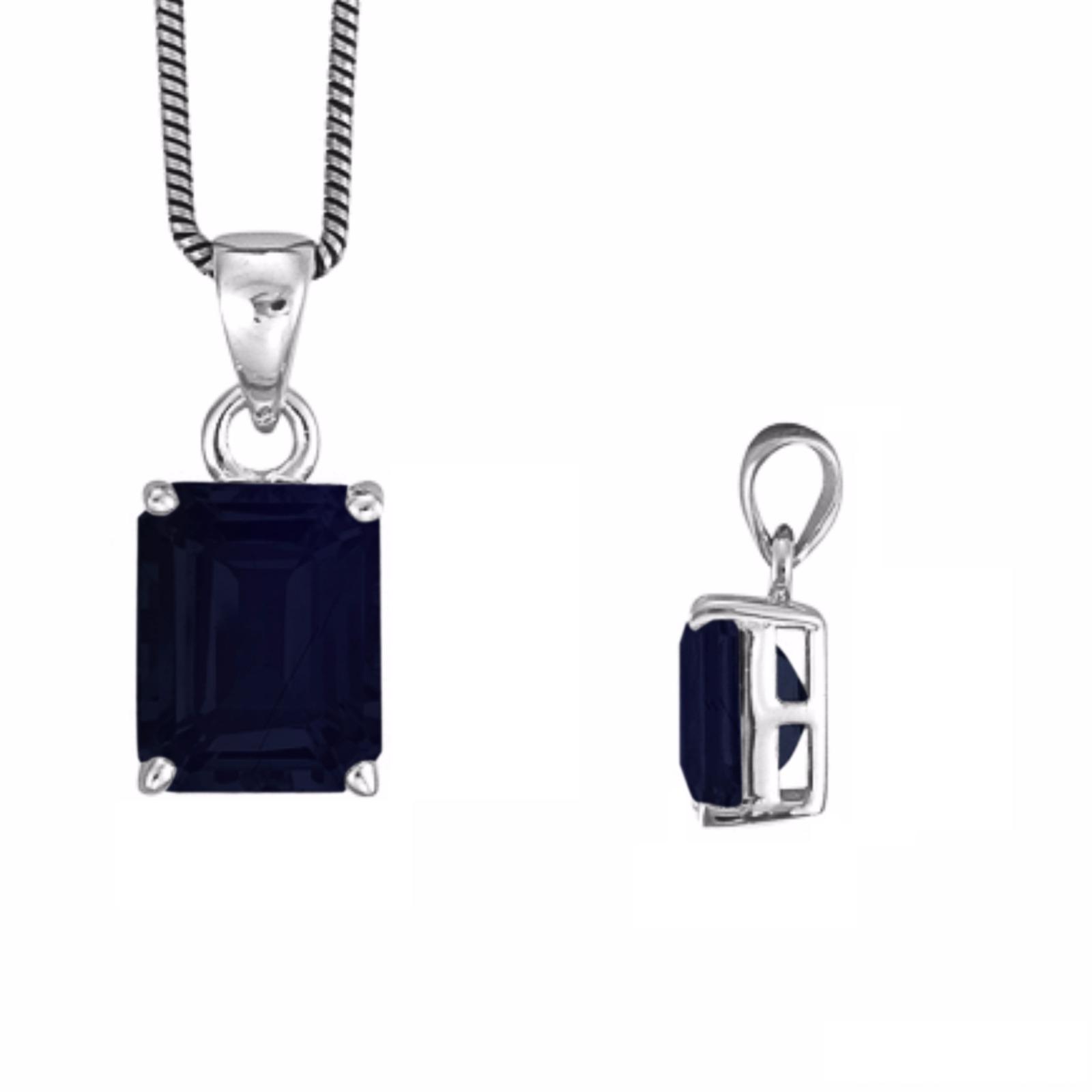 

Кулон из серебра с сапфиром Balex Jewellery 3405937220, 3405937220