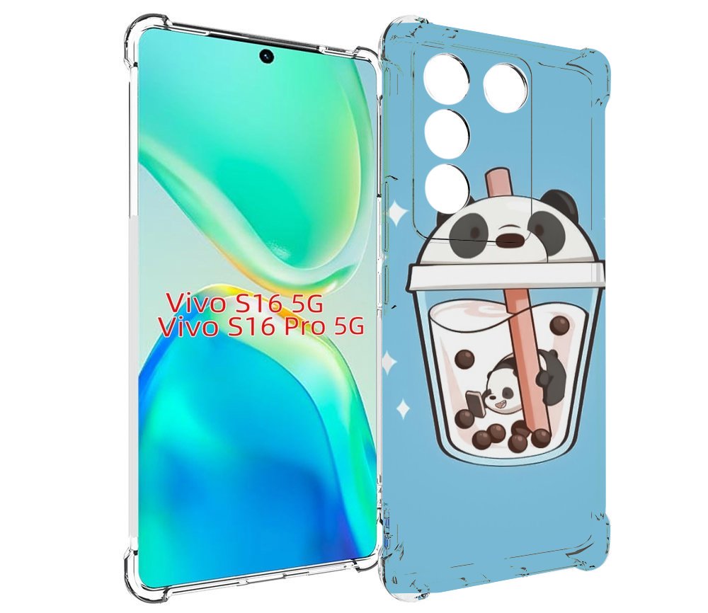 

Чехол MyPads Bubble tea для Vivo S16 5G / S16 Pro 5G / V27 / V27 Pro, Tocco