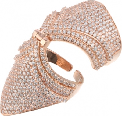 

Кольцо из серебра р. 17 JV DM0399R_KO_001_PINK, фианит, DM0399R_KO_001_PINK