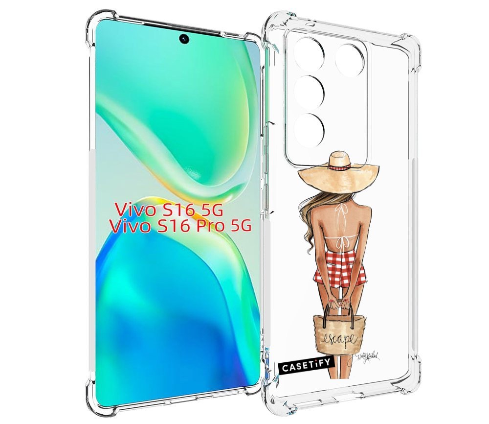 

Чехол MyPads CASETiFY женский для Vivo S16 5G / S16 Pro 5G / V27 / V27 Pro, Tocco