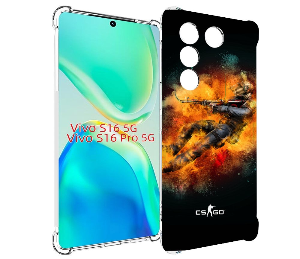 

Чехол MyPads CS-go-Контр-террорист мужской для Vivo S16 5G / S16 Pro 5G / V27 / V27 Pro, Tocco