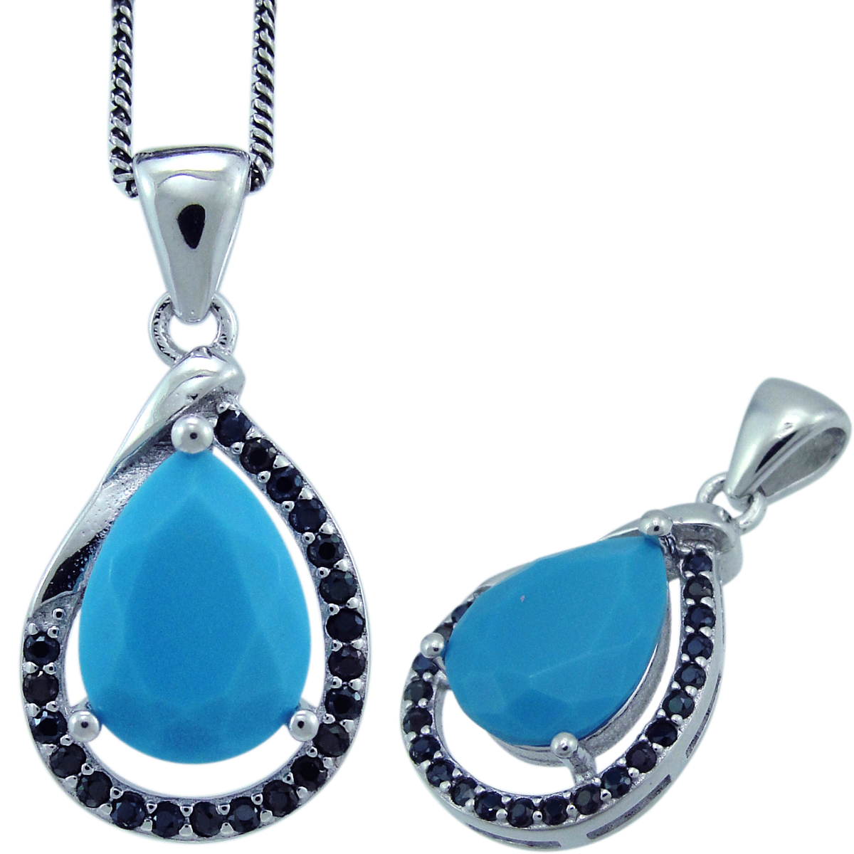 

Кулон из серебра с бирюзой Balex Jewellery 3405937422, 3405937422