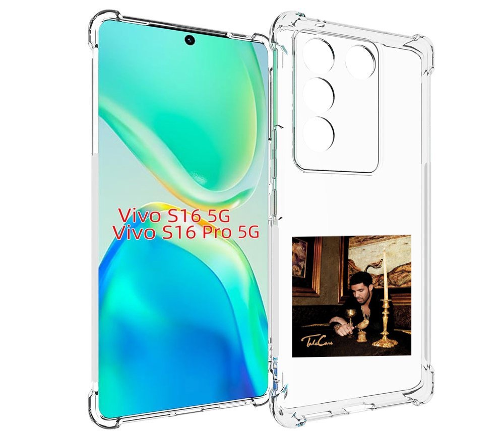 

Чехол MyPads Drake - Take Care для Vivo S16 5G / S16 Pro 5G / V27 / V27 Pro, Tocco