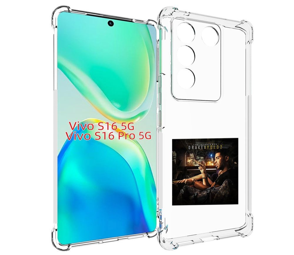

Чехол MyPads Drake - You Only Live Once 2 для Vivo S16 5G / S16 Pro 5G / V27 / V27 Pro, Tocco