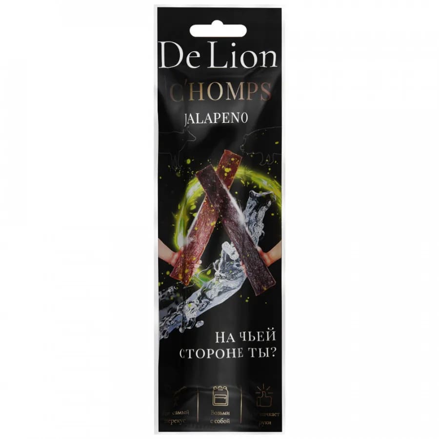 

Палочки DeLion Chomps с халапеньо 50 г