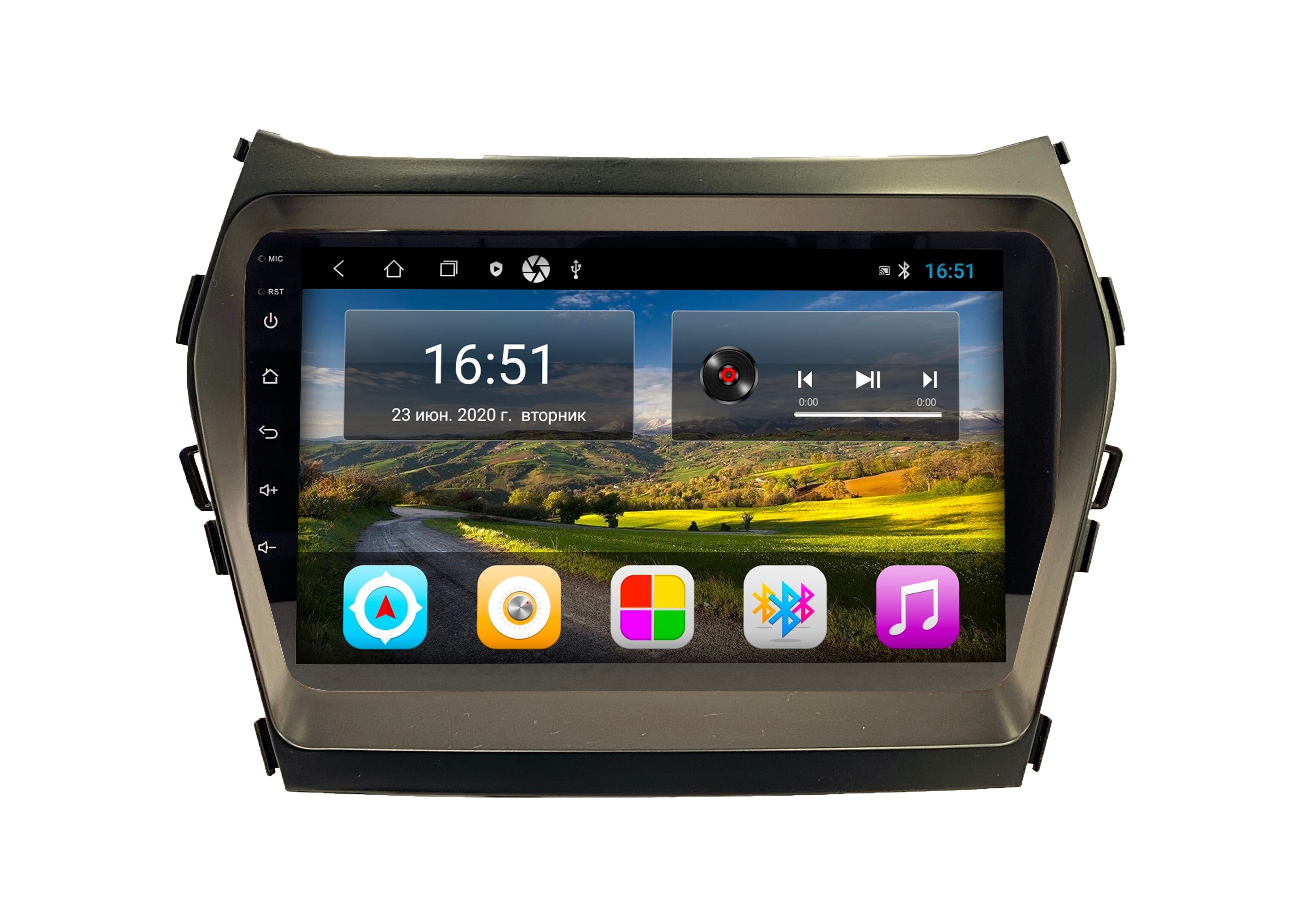 Штатная автомагнитола Zenith Hyundai Santa Fe 2012-2018 Android 12 232GB Мультируль 1952400₽