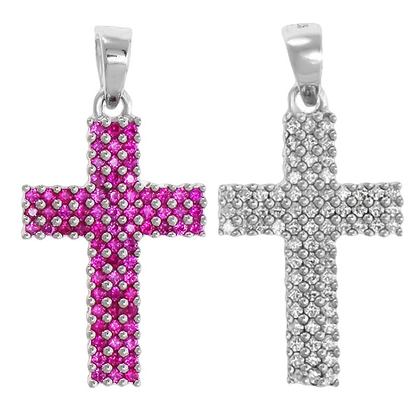 

Кулон из серебра Balex Jewellery 3410931088, рубин искусственный/фианит, 3410931088