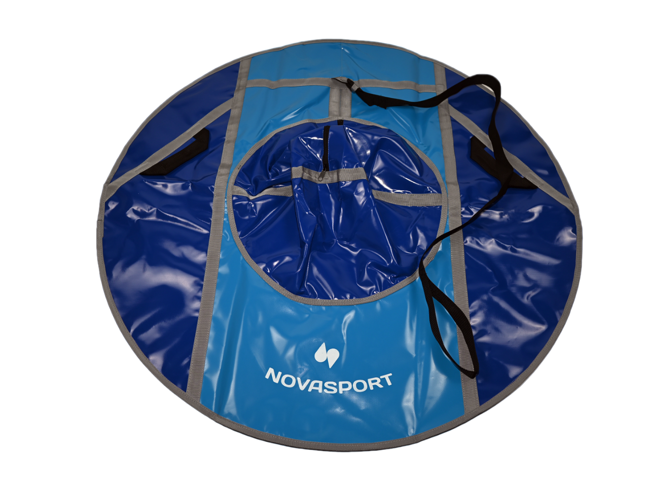 Тюбинги NovaSport СH040 голубой/синий голубой, 110см