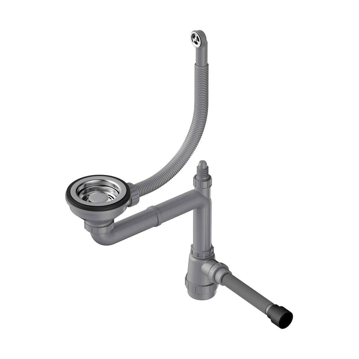 

Слив-перелив для кухонной мойки Omoikiri WK-1-R-IN