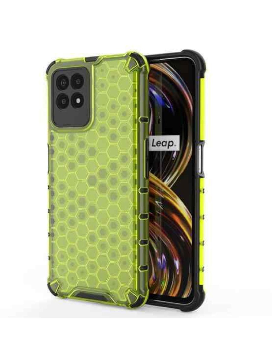 

Brodef Combee Противоударный чехол для Realme 8i Зеленый