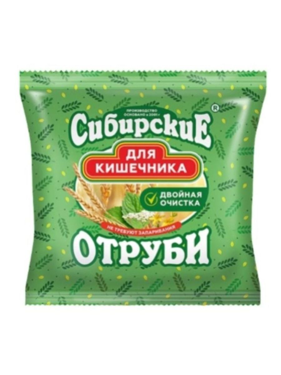 Отруби Сибирские для кишечника, 200 г