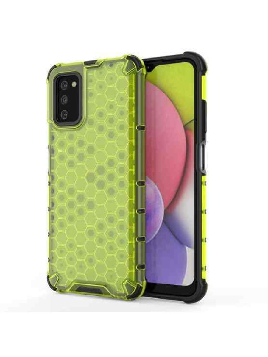

Brodef Combee Противоударный чехол для Samsung Galaxy A03s Зеленый