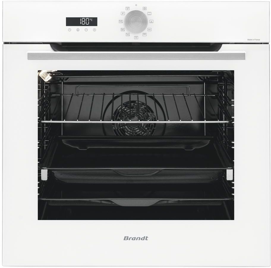 

Встраиваемый электрический духовой шкаф Brandt BOP7537W белый, BOP7537W