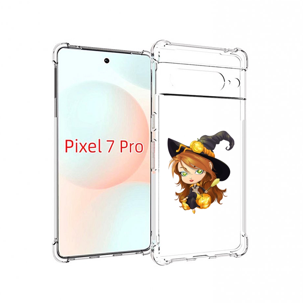 

Чехол Mypads Ведьмочка Для Google Pixel 7 Pro, Прозрачный, Tocco