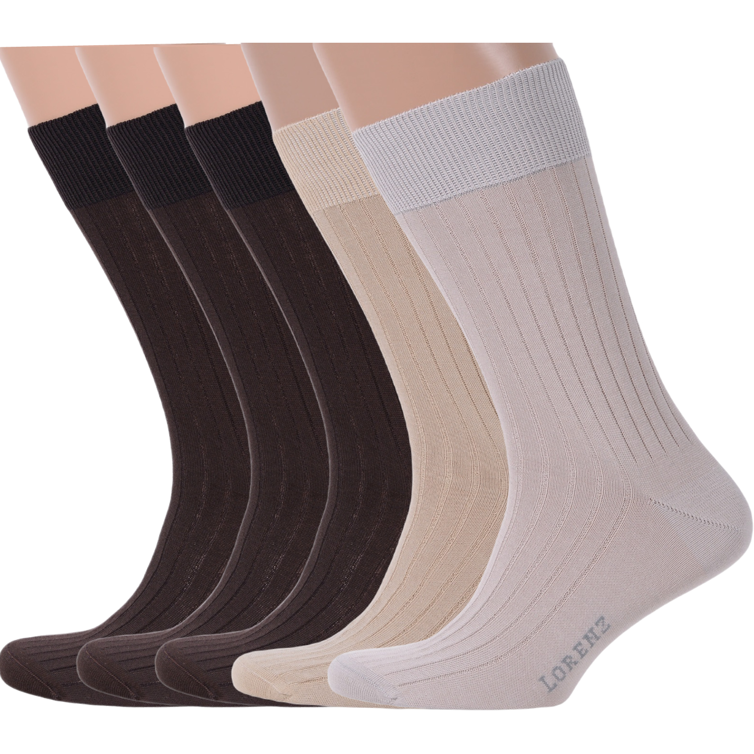 

Носки мужские LorenzLine 5-Е40 разноцветные 41-42, 5-Е40