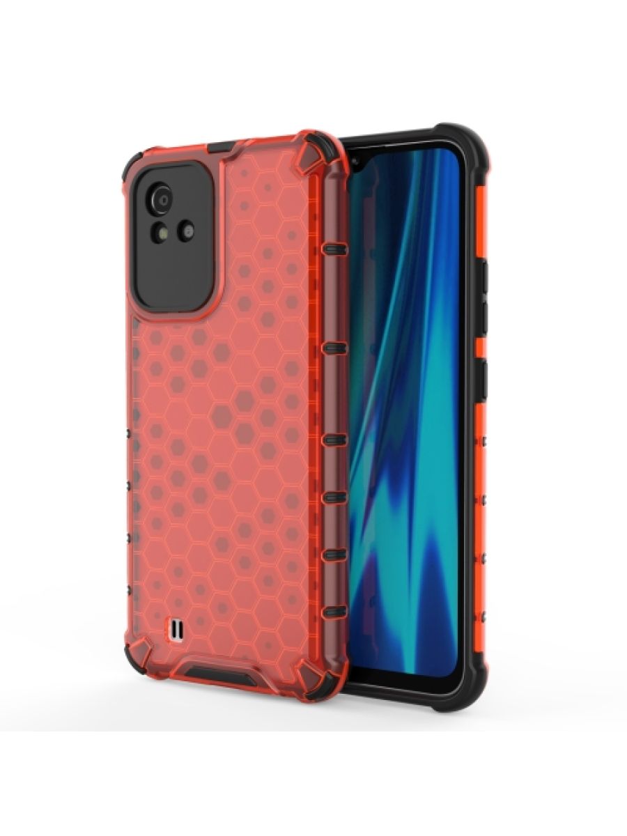 

Brodef Combee Противоударный чехол для Realme Narzo 50i Красный