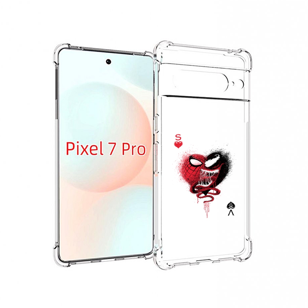 

Чехол Mypads Веном Для Google Pixel 7 Pro, Прозрачный, Tocco