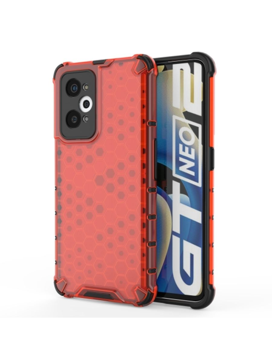 

Brodef Combee Противоударный чехол для Realme GT Neo 2 Красный