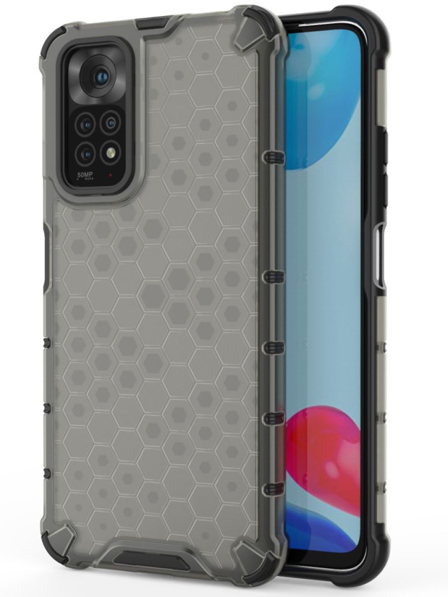 

Brodef Combee Противоударный чехол для Xiaomi Redmi Note 11/11S Черный