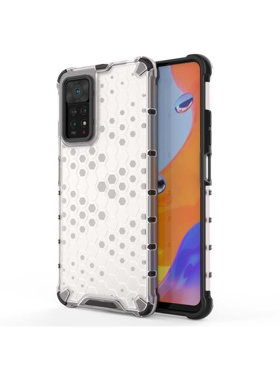 

Brodef Combee Противоударный чехол для Xiaomi Redmi Note 11 Pro Прозрачный