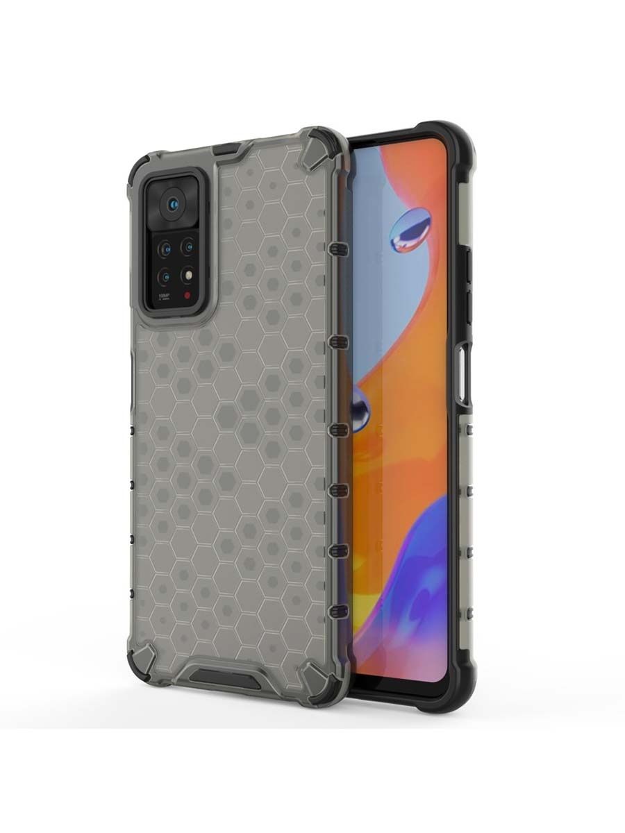 

Brodef Combee Противоударный чехол для Xiaomi Redmi Note 11 Pro Серый