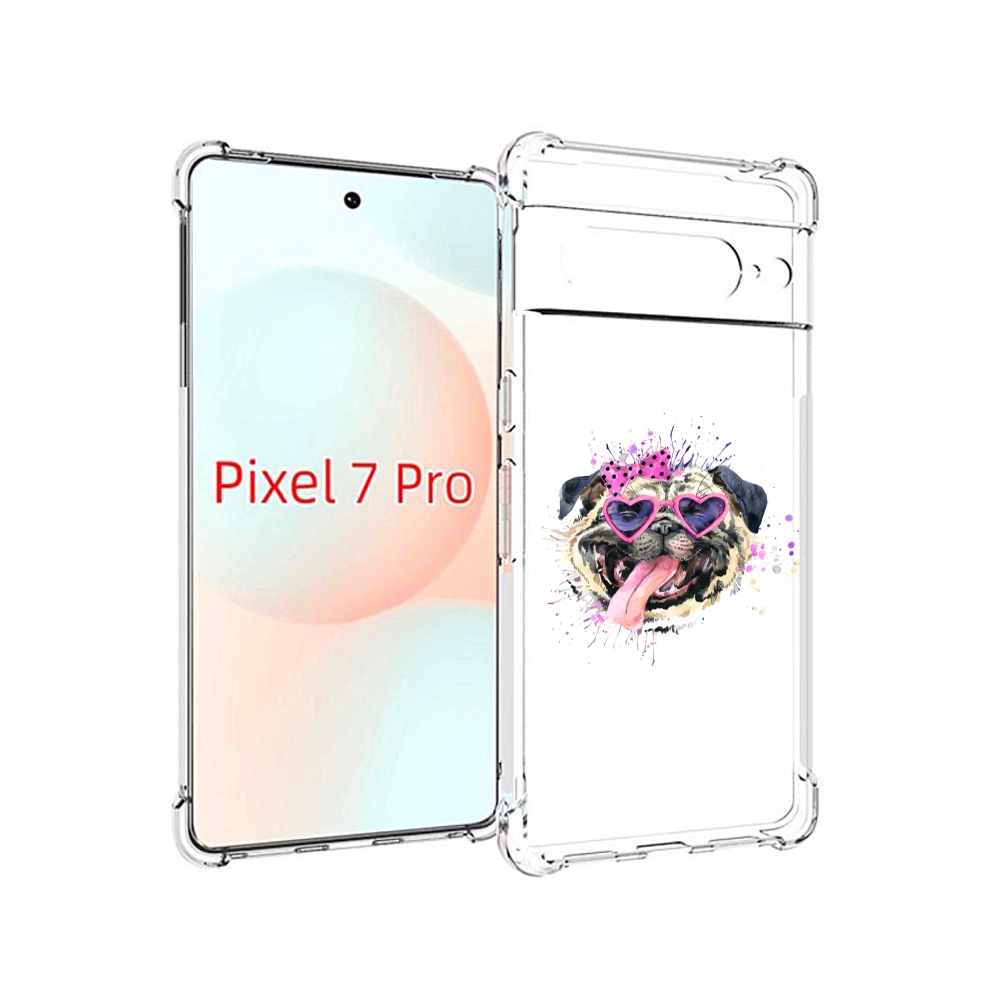 

Чехол Mypads Веселая Собака Для Google Pixel 7 Pro, Прозрачный, Tocco