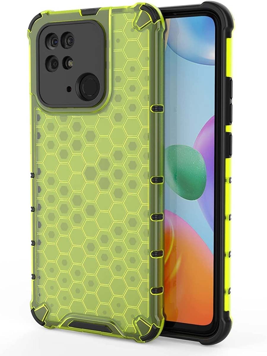 

Brodef Combee Противоударный чехол для Xiaomi Redmi 10C Зеленый