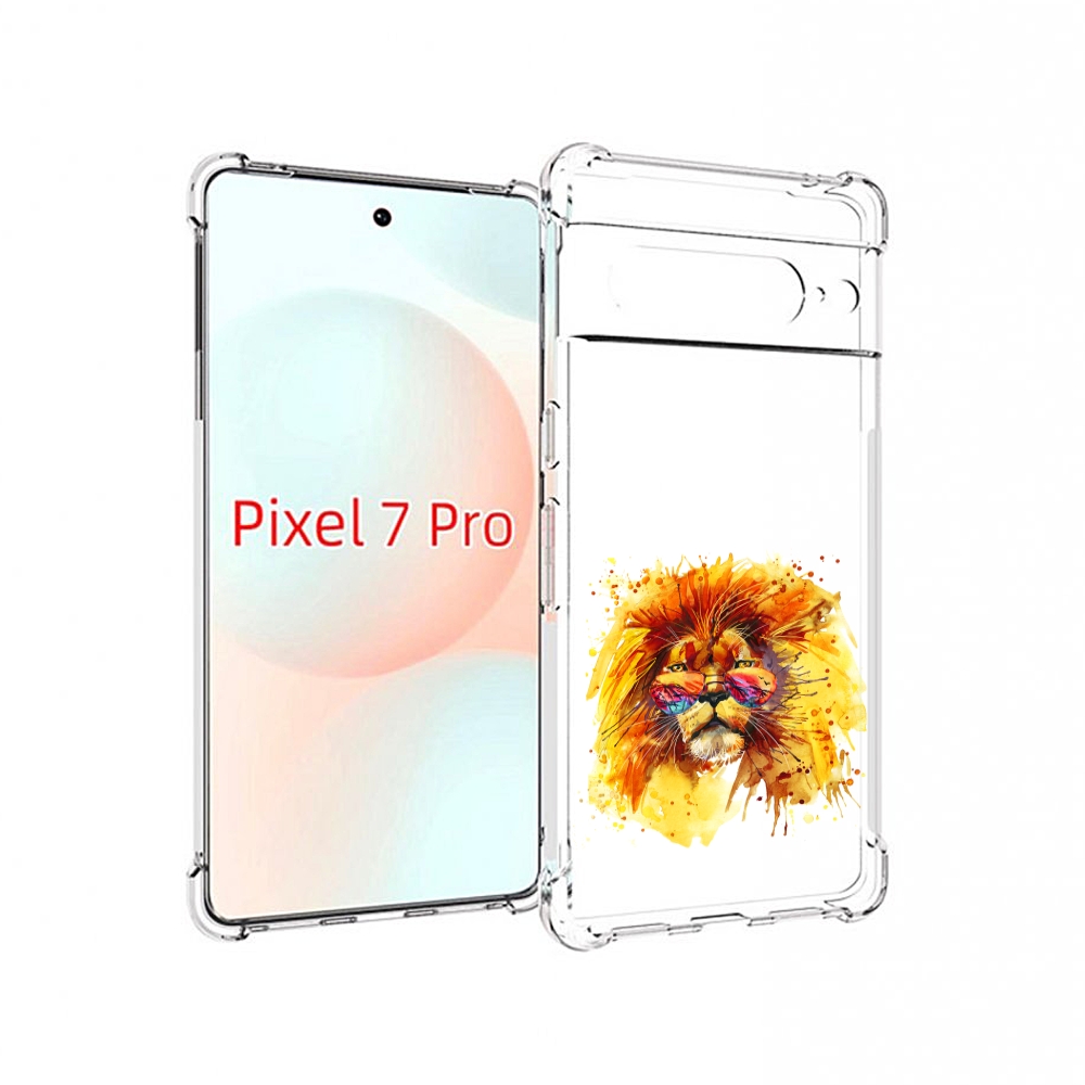 

Чехол Mypads Лев В Очках Для Google Pixel 7 Pro, Прозрачный, Tocco